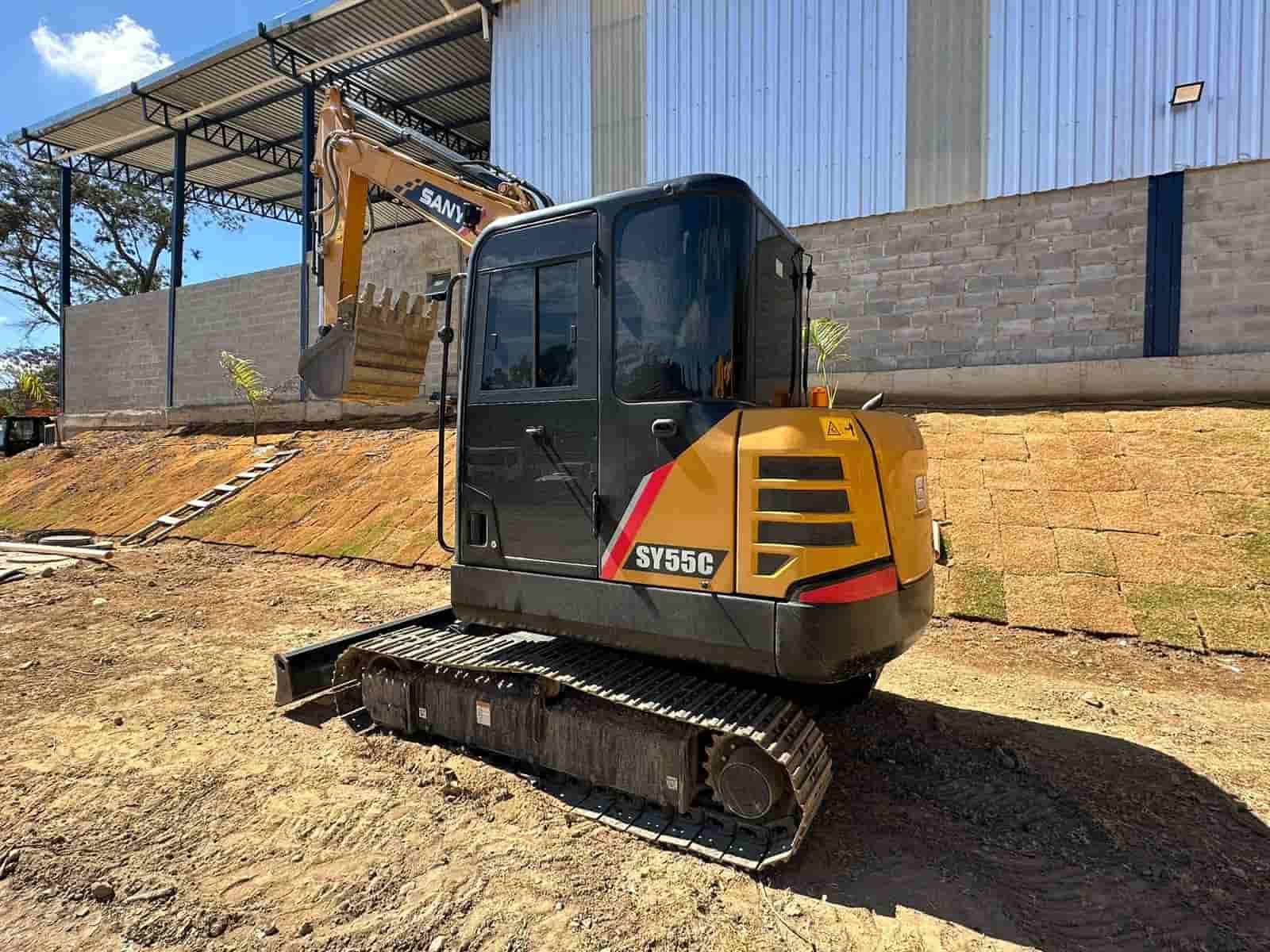 Mini Escavadeira SANY SY55 C 2024