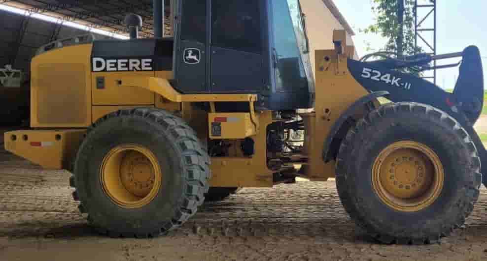 Pá Carregadeira John Deere 524K II 2019 com 9000 horas