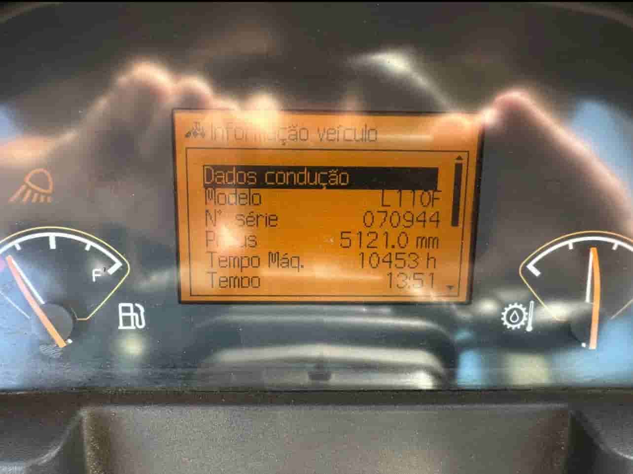 Pá Carregadeira Volvo L110F 2014