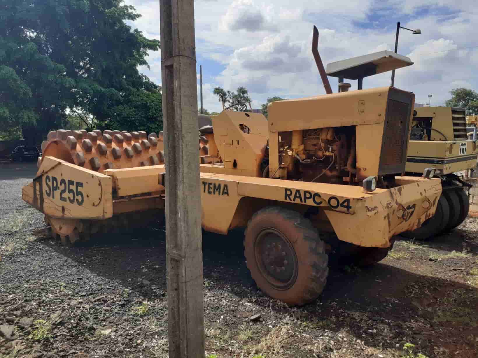 Rolo Compactador Tema terra SP255 1987