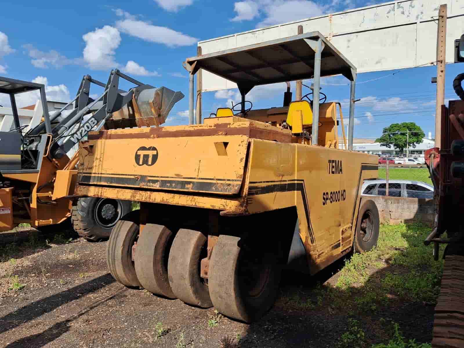 Rolo Compactador Tema terra SP8000 1986