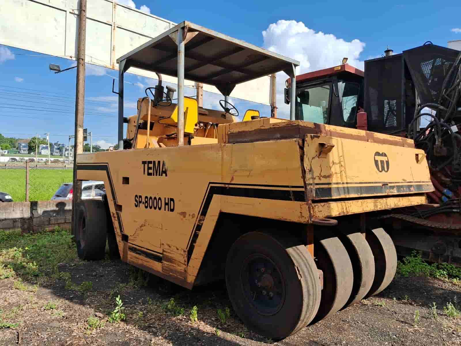 Rolo Compactador Tema terra SP8000 1986