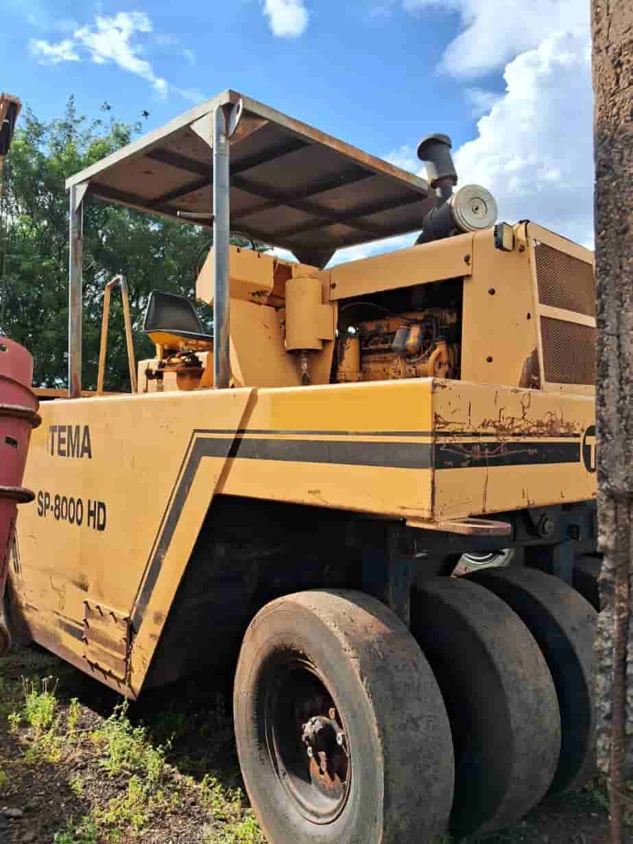 Rolo Compactador Tema terra SP8000 1986