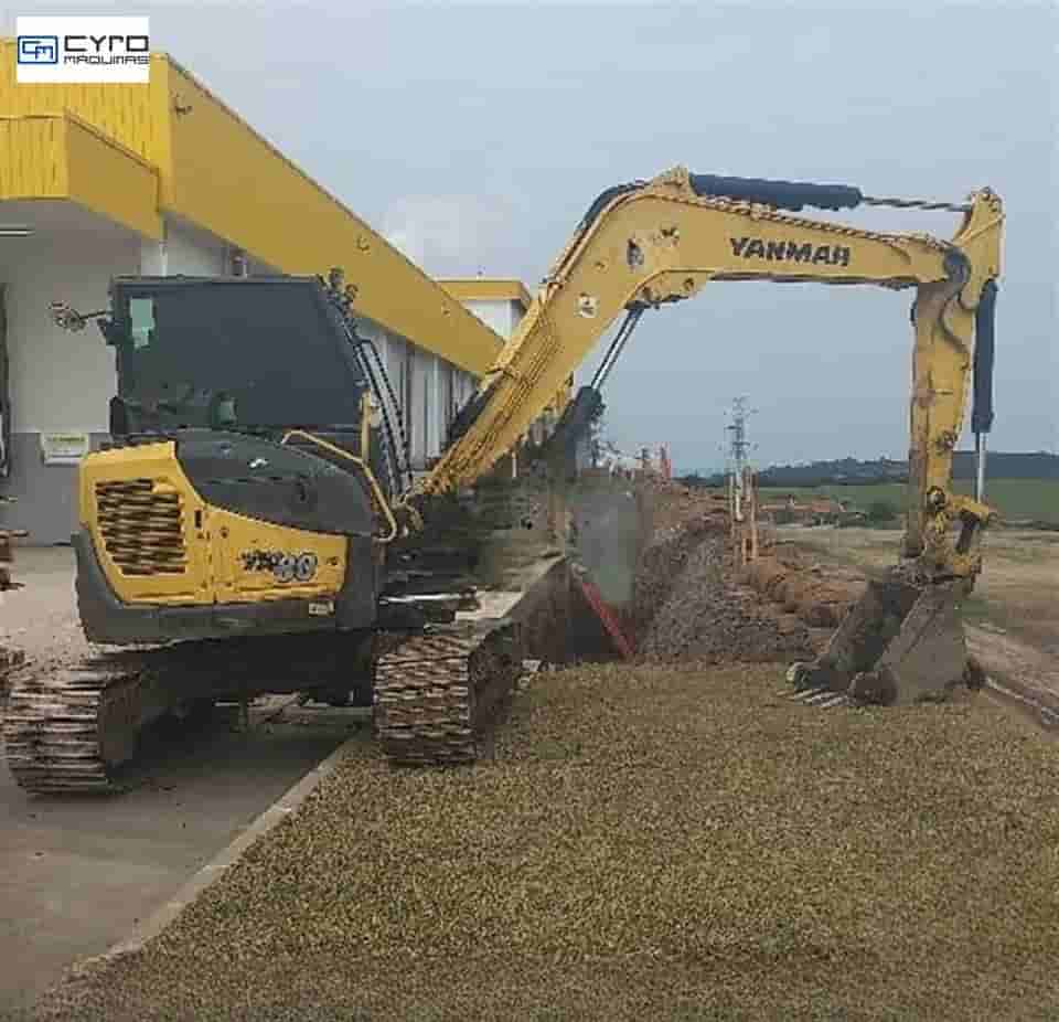 Mini-Escavadeira Yanmar Vio80 2018