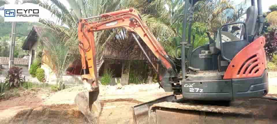 Mini-Escavadeira Doosan DX27Z 2013