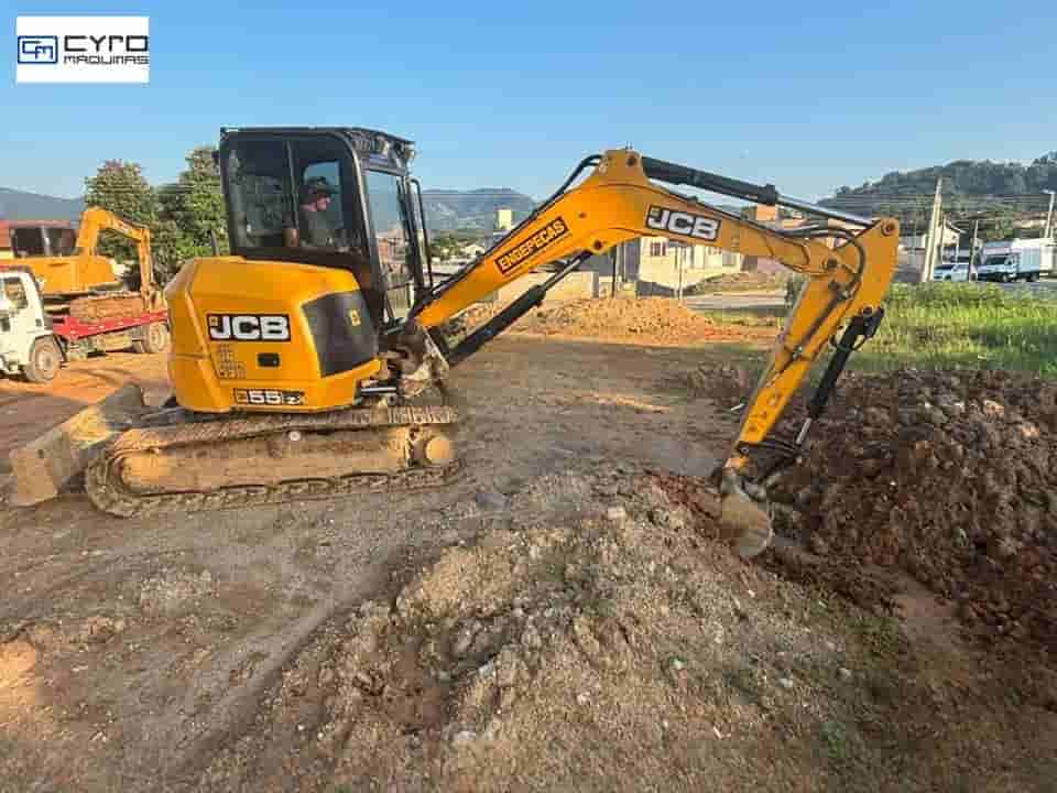 Mini-Escavadeira JCB 55Z-1 2021