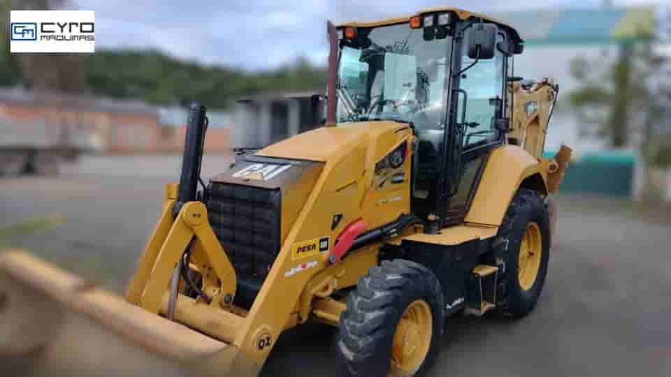 Retro Escavadeira Caterpillar 416F2 2019