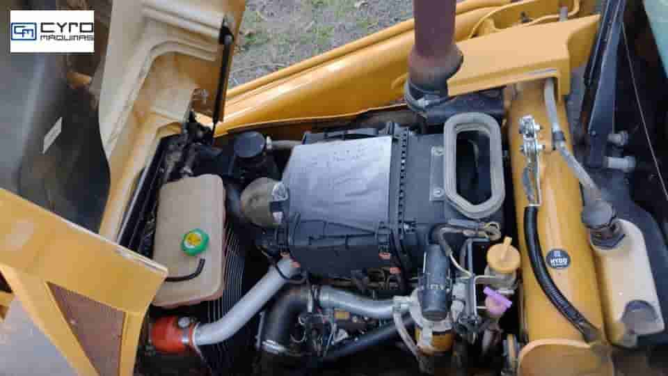 Retro Escavadeira Caterpillar 416F2 2019