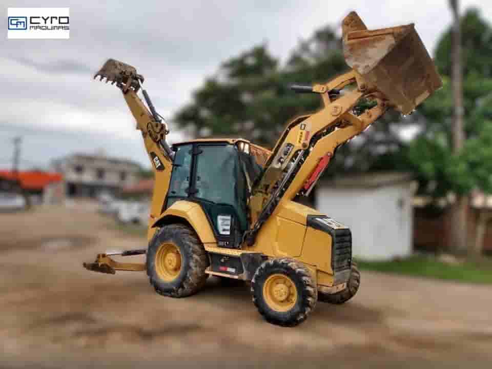 Retro Escavadeira Caterpillar 416F2 2019