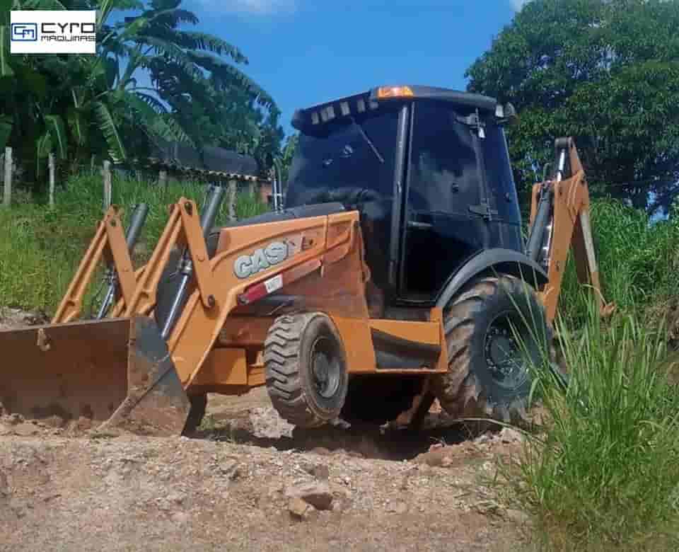 Retro Escavadeira Case 580N 2014