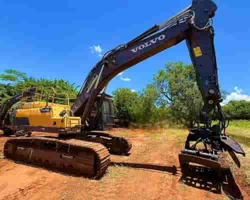 Escavadeira Florestal Volvo EC380DL 22/22 - imagem de fundo