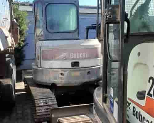 Mini Escavadeira Bobcat E45 21/21 - imagem de fundo