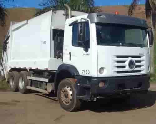 Caminhão Volkswagen Compactador de lixo VW 24260 18/18
