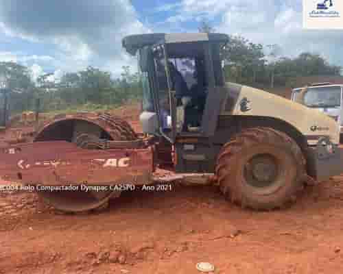 Rolo compactador Dynapac Rolo CA25 21/21