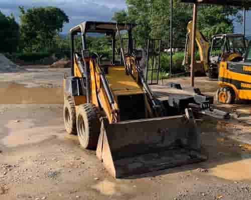 Mini Retroescavadeira JCB 1CX 08/08 - imagem de fundo
