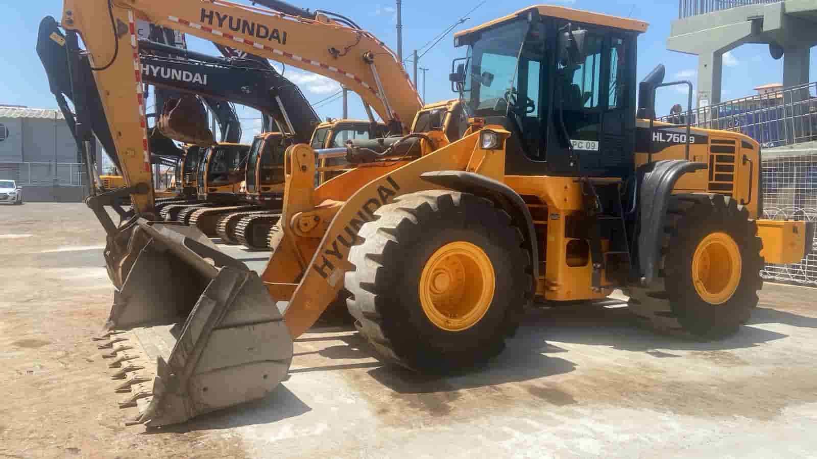 Pá Carregadeira Hyundai HL760-9 2022