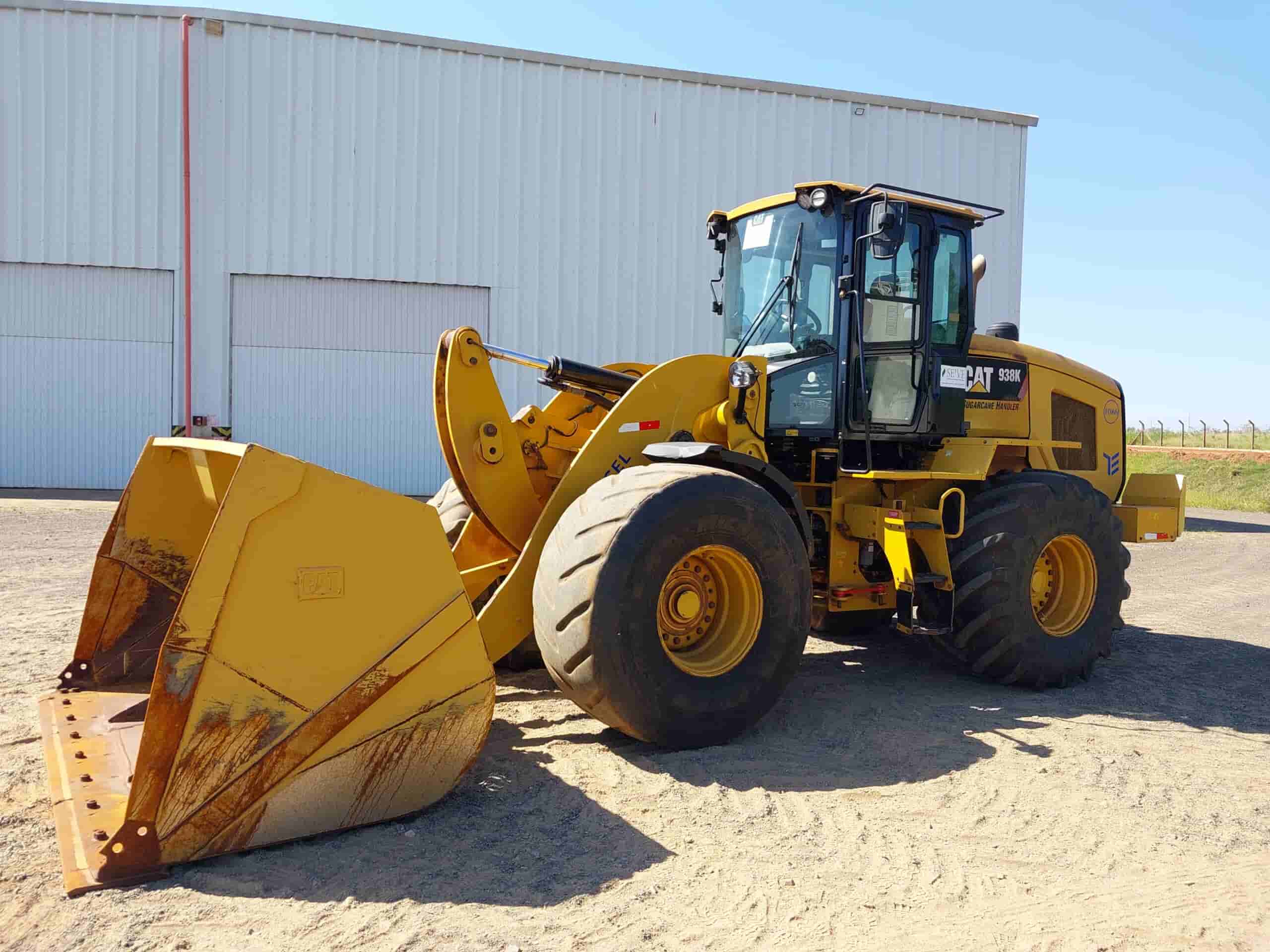 Pá Carregadeira Caterpillar 938K Sugarcane Handler 2020 - imagem de fundo