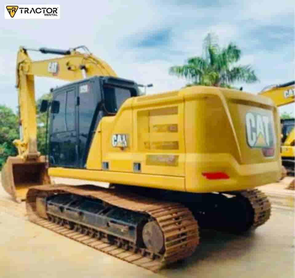 Escavadeira Caterpillar 320 2022 - imagem de fundo