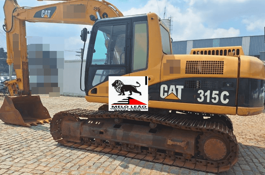Escavadeira Caterpillar 315C 2006 - imagem de fundo
