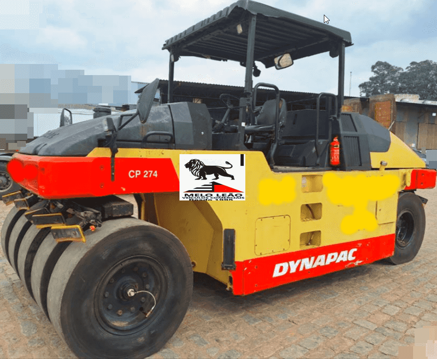 Rolo compactador Dynapac CP274 2010 - imagem de fundo