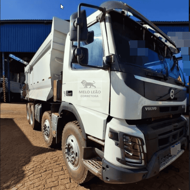 Caminhão Volvo FMX 500 8X4 2019 - imagem de fundo