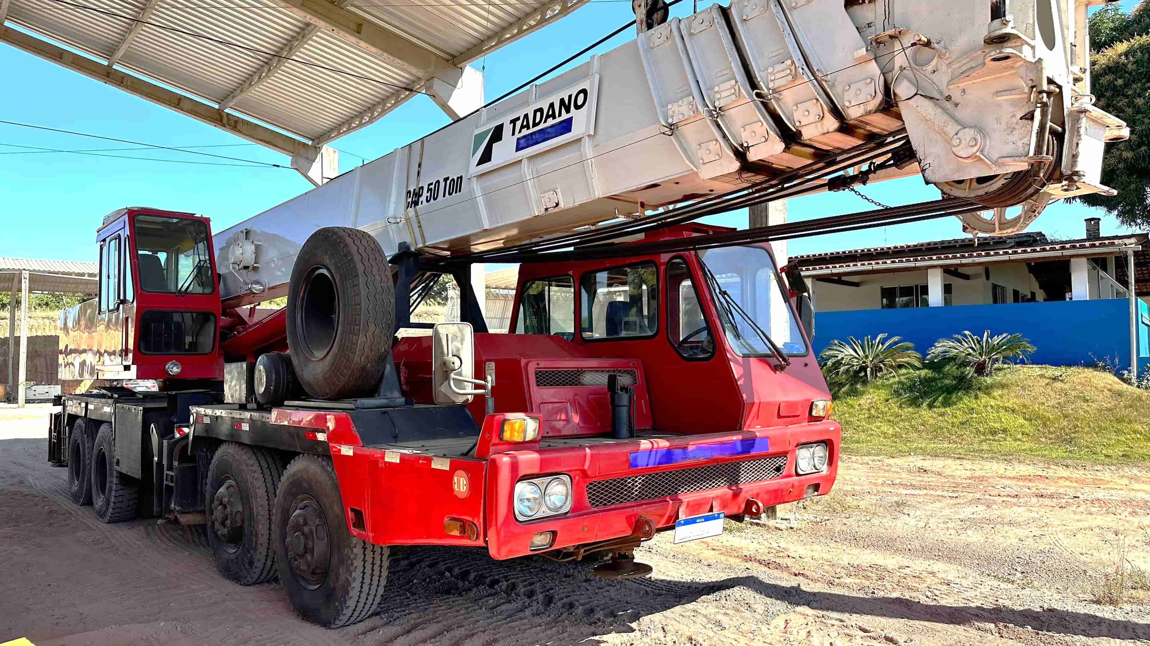 Guindaste Tadano TG500E 1998 - imagem de fundo