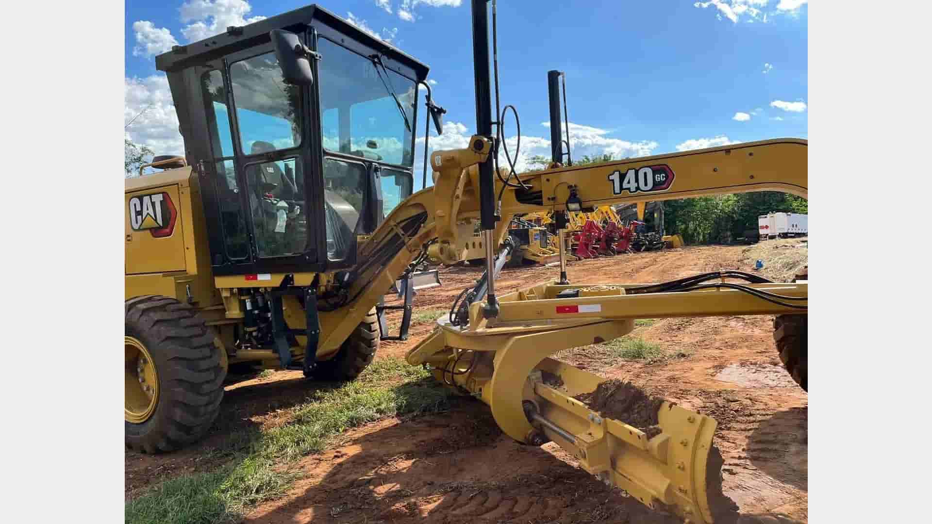 Motoniveladora Caterpillar 140GC 2021 - imagem de fundo