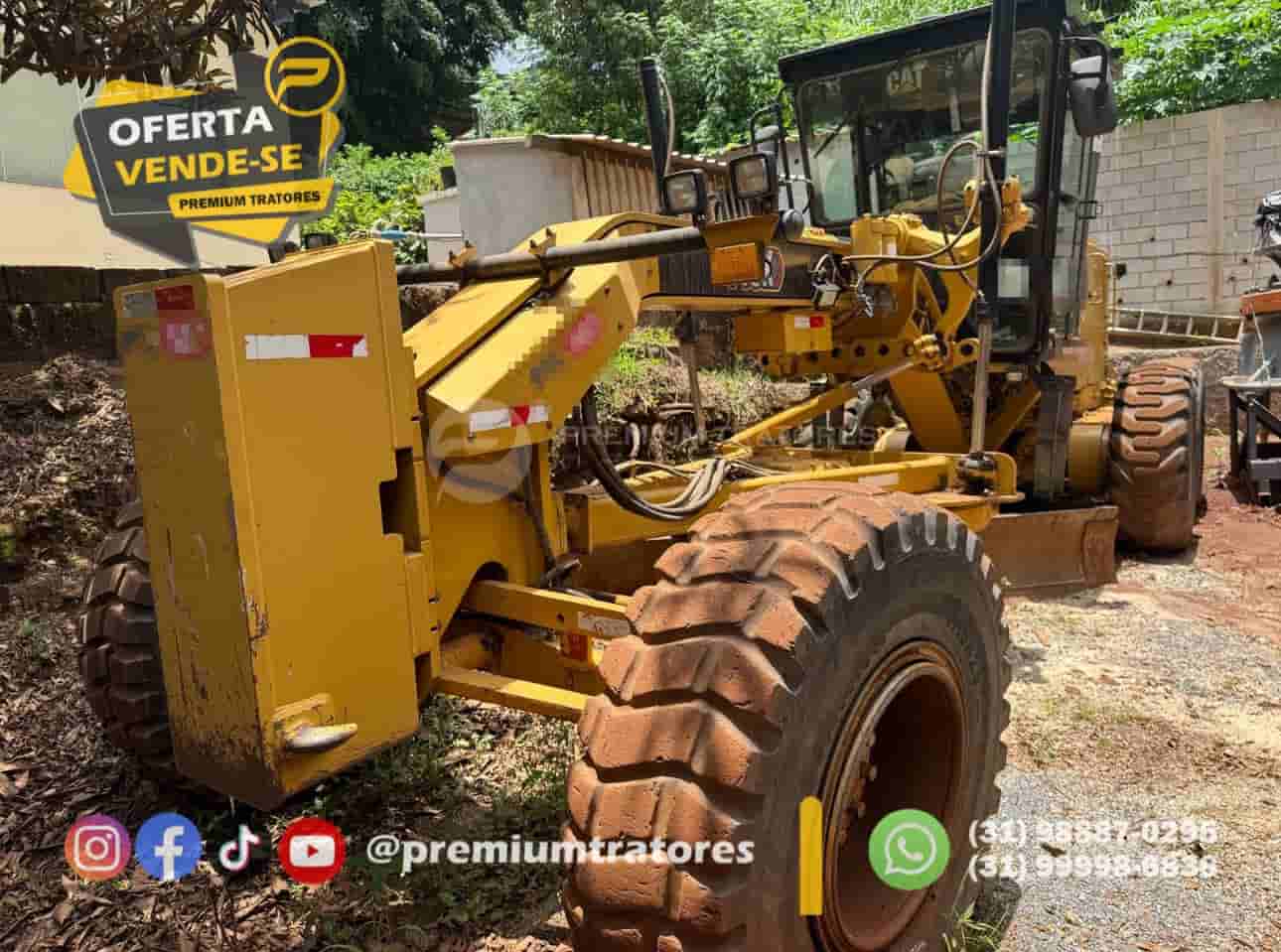 Motoniveladora Caterpillar 140K 2020 - imagem de fundo