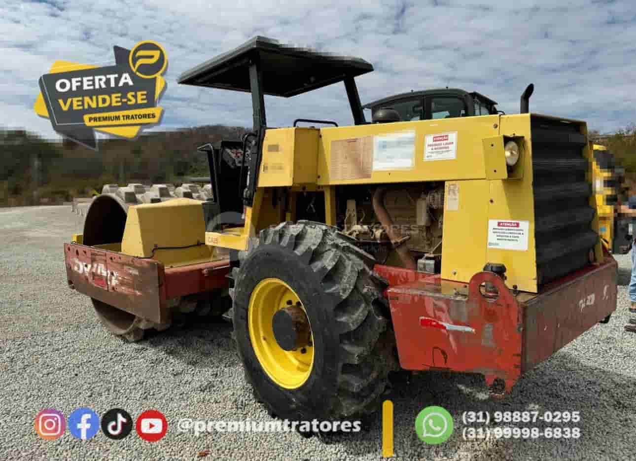 Rolo compactador Dynapac CA25 2005 - imagem de fundo