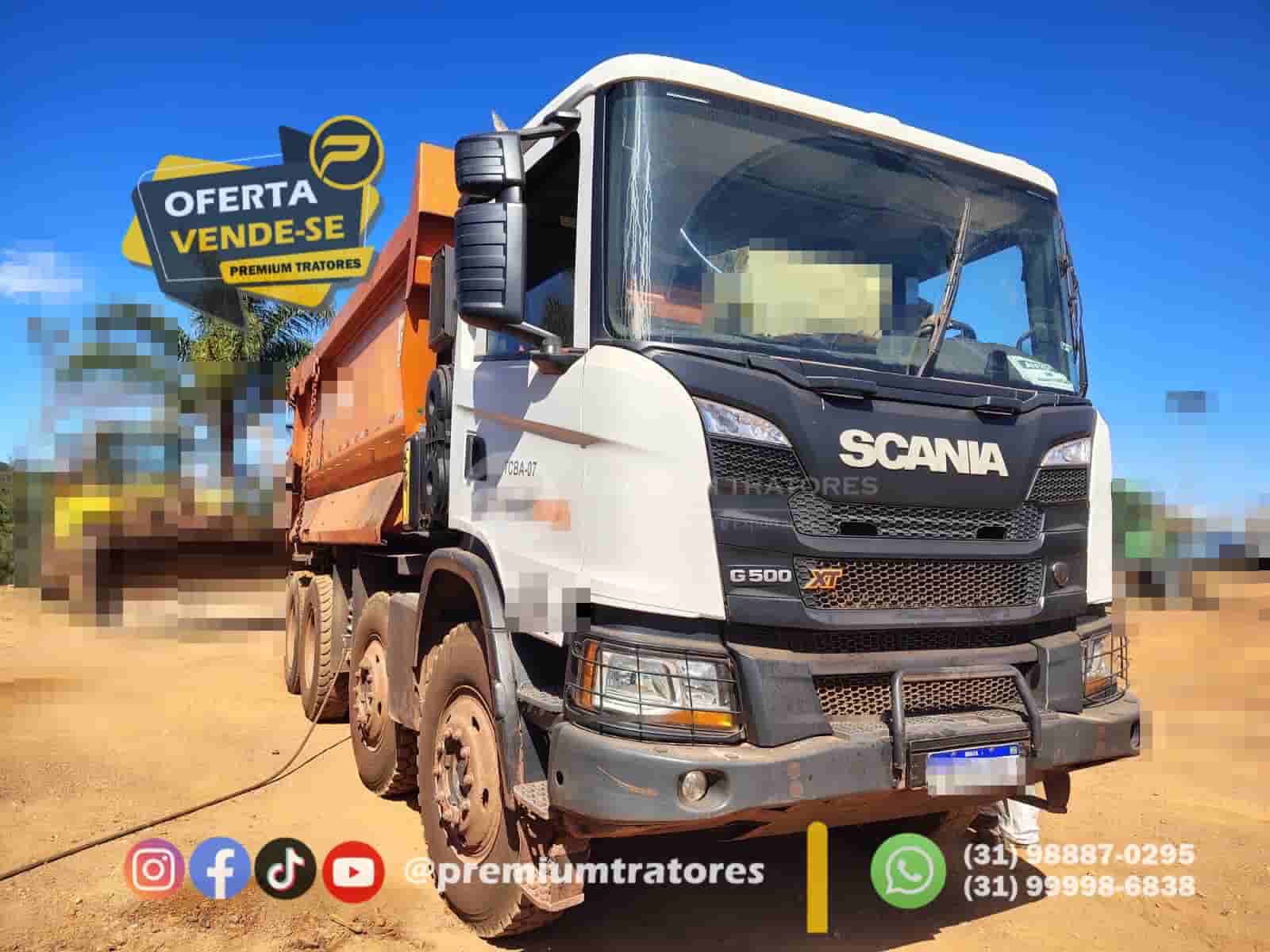 Caminhão Scania G500 2022 - imagem de fundo