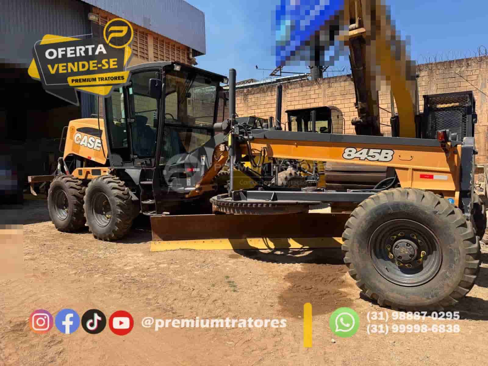 Motoniveladora Case 845B 2021 - imagem de fundo