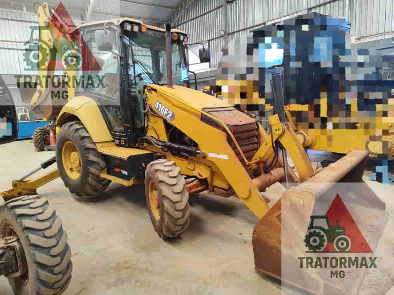 Retroescavadeira Caterpillar 416F2 4X4 AC 2021 - imagem de fundo