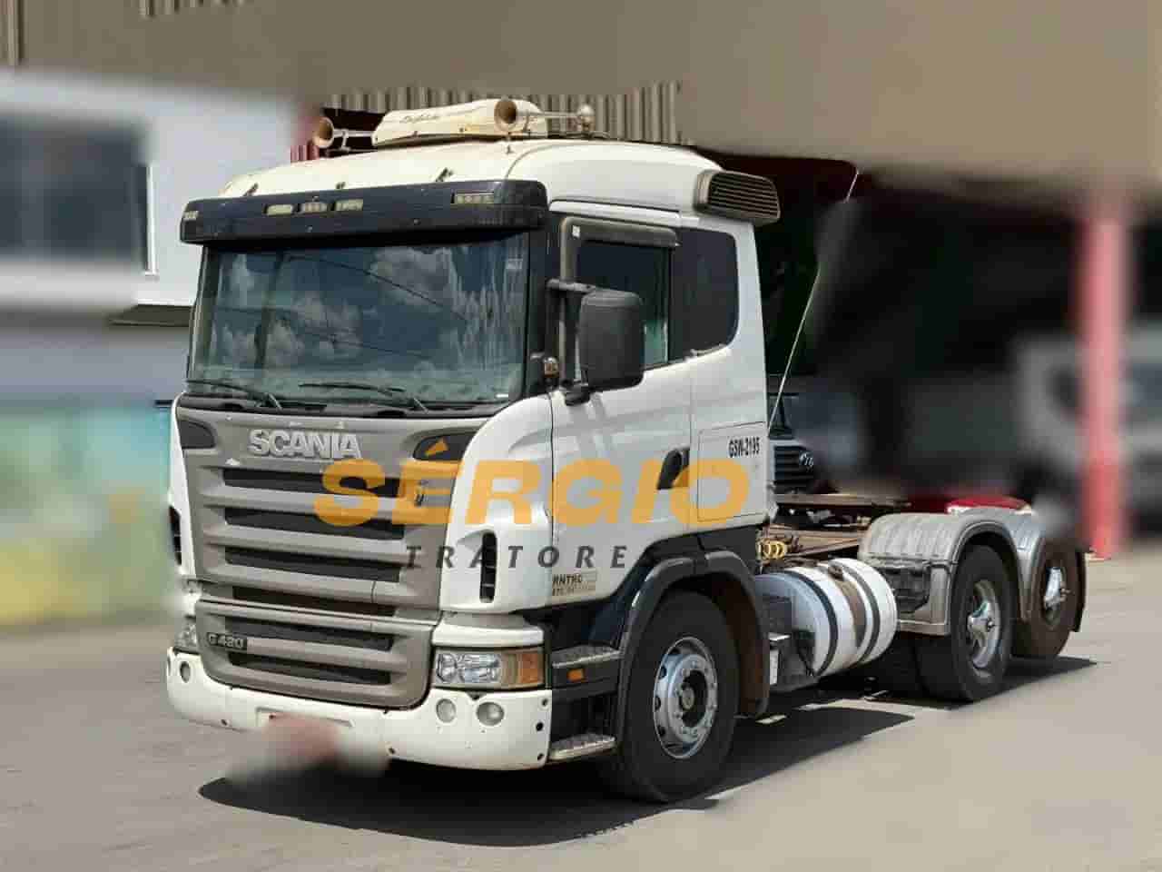 Cavalo Mecânico Scania G420 2009 - imagem de fundo