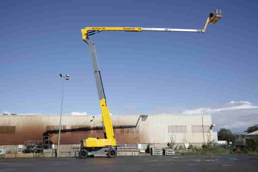 Plataforma elevatória Haulotte HA41RTJPRO 2025 - imagem de fundo