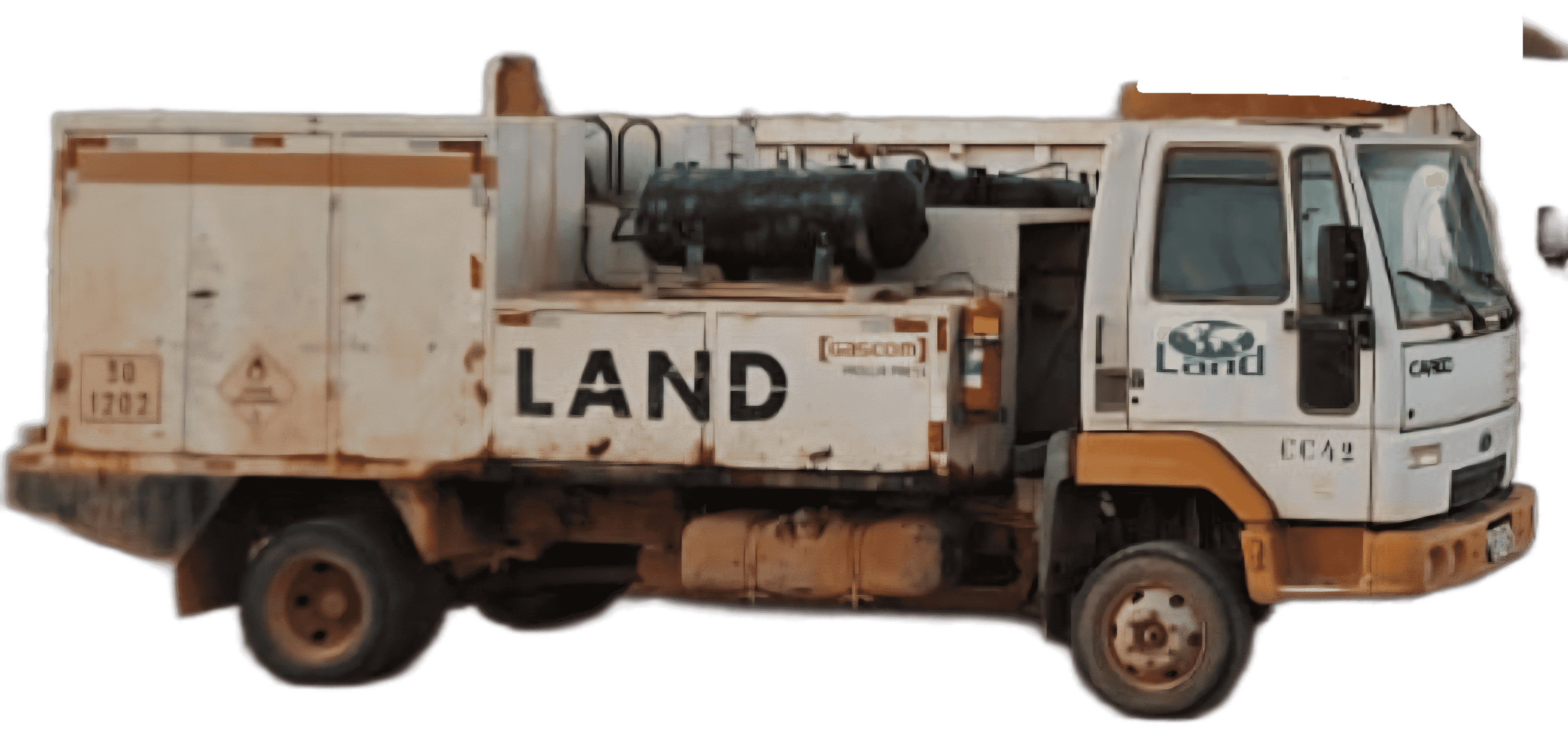 Caminhão Ford Cargo 712 2010 - imagem de fundo