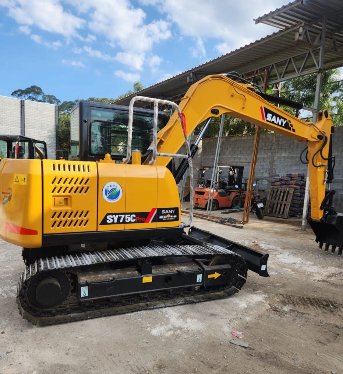 Mini Escavadeira SANY SY75 C 2020 - Imagem 3