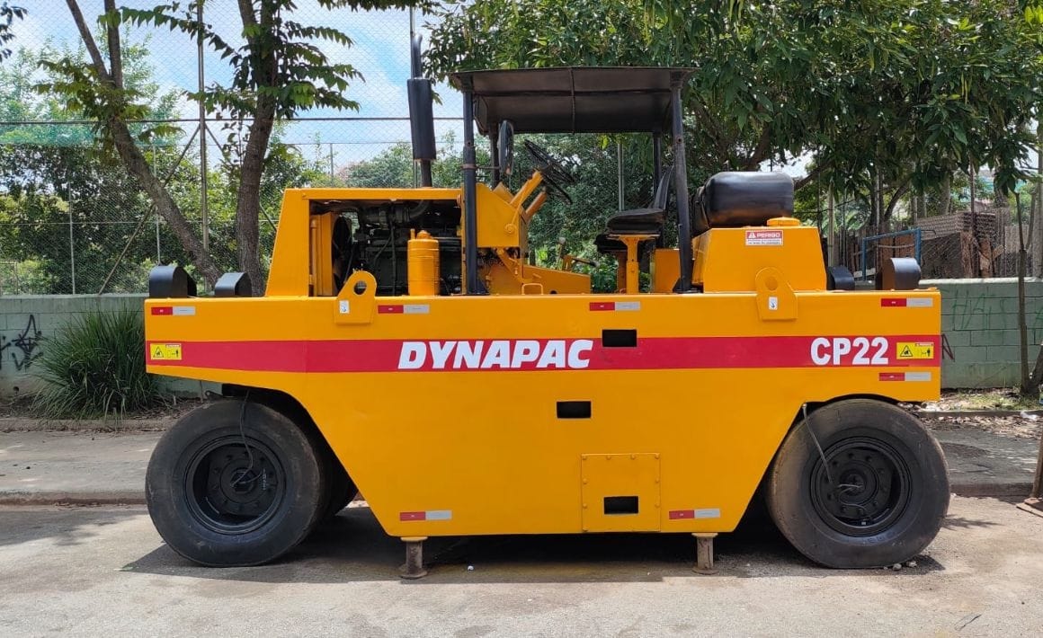 Rolo Compactador Dynapac CP22 1988 - Imagem 1