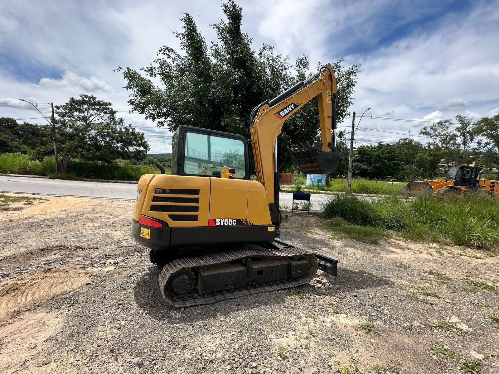 Mini Escavadeira SANY SY55 C - Imagem 4