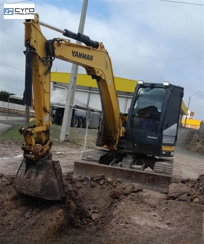 Mini-Escavadeira Yanmar Vio80 2018 - Imagem 5