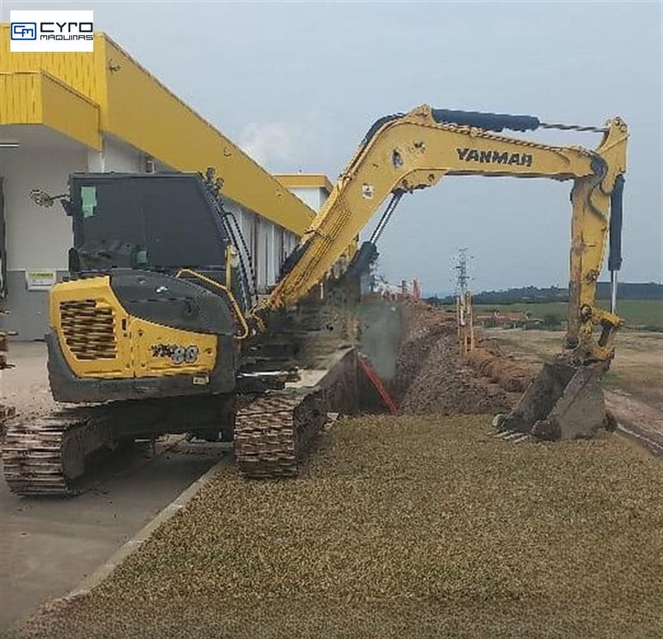 Mini-Escavadeira Yanmar Vio80 2018 - Imagem 6