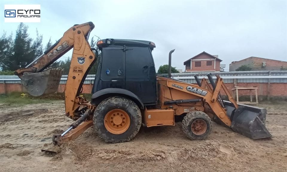 Retro Escavadeira Case 580N 2016 - Imagem 2
