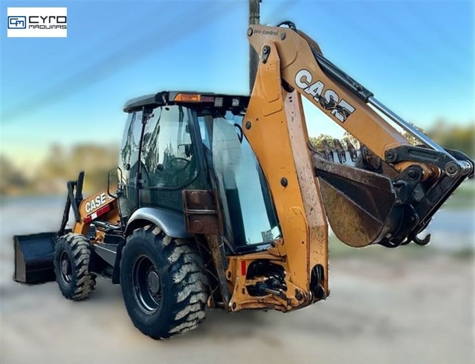 Retro Escavadeira Case 580N 2021 - Imagem 3