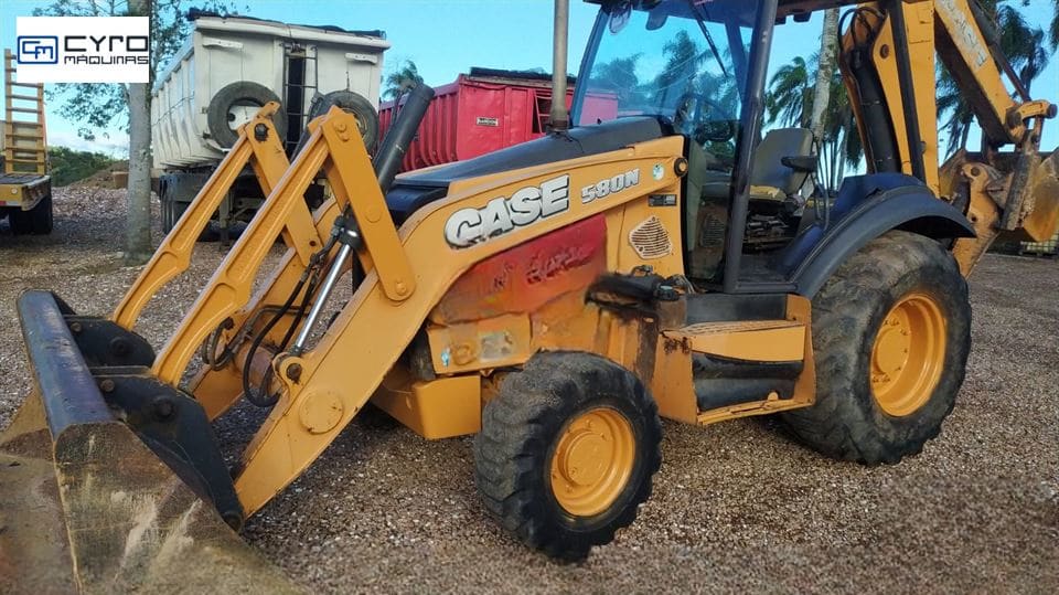Retro Escavadeira Case 580N 2014 - Imagem 2