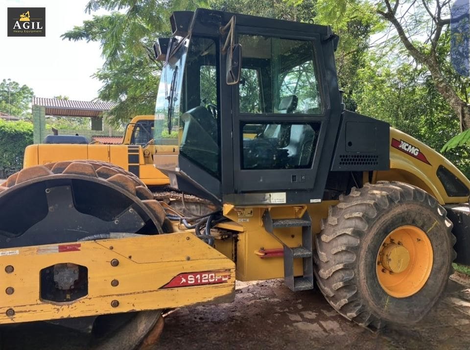 Rolo Compactador XCMG XS120PD 2008 - Imagem 1