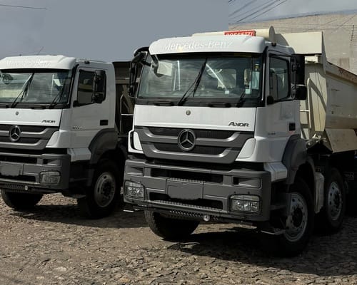 Caminhão Mercedes Benz Caçamba MB4144 19/20 - Imagem 3
