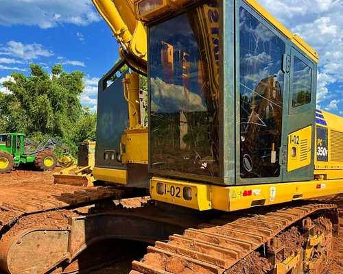 Feller Buncher de Esteira Komatsu  PC350F 22/22 - Imagem 5