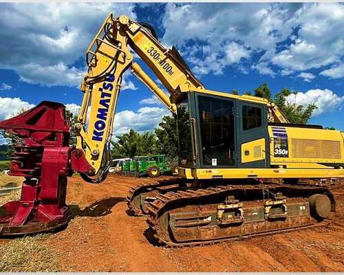 Feller Buncher de Esteira Komatsu  PC350F 20/20 - Imagem 2