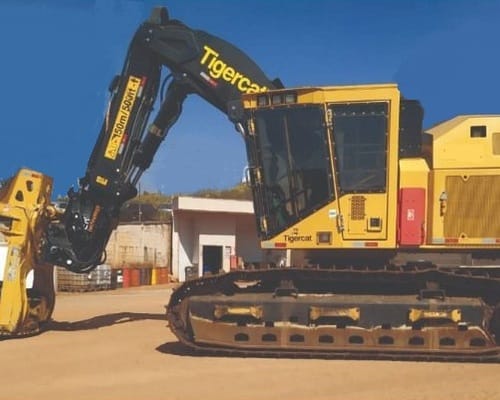Feller Buncher de Esteira Tigercat 855E 23/23 - Imagem 1