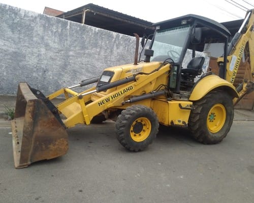 Retroescavadeira New Holland  LB90 07/07 - Imagem 2