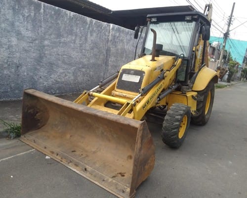 Retroescavadeira New Holland  LB90 07/07 - Imagem 9